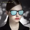 선글라스 Veithdia 브랜드 선글라스 Unisex Retro aluminumtr90 선글라스 편광 렌즈 빈티지 안경 선 안경 멘스 맨 6108 230324