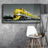 There is sunshine all the way, industrial wind, living room painting, city landscape mural, yellow bus poster, black and white decorative painting.art nouveau, art prints,