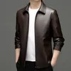 Men's Leather Faux Wintersweet Genuine Clothes Spring and Autumn HighGrade Motorcycle Leisure Sheepskin Jacket Men 230324