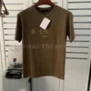 ファッション男性女性カップル Tシャツブラックホワイト Deisgner Tシャツ男性女性カジュアル半袖アジアサイズ S-XXL