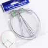 Fishing Hooks 2/3//4/5pcs Fishhooks Anti-Winding Swivel String Fishing Hook Wire Leader Stainless Steel Rigs Swivel Fishing Lure Tackle Pesca P230317