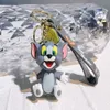 Cartoon Cute Mouse And Cat Gioielli per bambini Portachiavi Zaino Animazione Personaggio Portachiavi Accessori Appendiabiti Multi colori