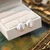 Charm ASHIQI Real 925 Sterling Silver Natural Freshwater Pearl Earrings Fashion Jewelry for Women Gifts Z0323