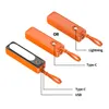 Mini Portable Power Bank 5000mAh Charger Charge Fast Charging Slim Battery Internal Cable for iPhone Xiaomi Huawei QC3.0