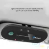 2024 Draadloze Auto Bluetooth Speakers Handsfree Car Kit Handsfree Bluetooth Speakerphone Zonneklep Mp3 Speler Auto Accessoires