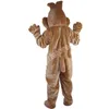 Taille adulte lapin Beige mascotte de pâques Costumes thème animé dessin animé mascotte personnage Halloween carnaval fête Costume