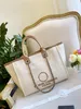 حقيبة التسوق الكلاسيكية Deauville Tote Channel Luxury Handbag Womens Mens Nylon Canvas Bag Bag Courd