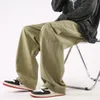 Pantalons pour hommes 2023 printemps été hommes décontracté Cargo mâle lâche pantalon droit Harajuku mode Streetwear noir kaki armée vert 230324