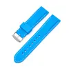 Switch ear plus wire silicone strap flat mouth 18mm20mm22mm24mm intelligent sports waterproof watch band for men and women