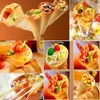 Commercial Pizza Cone Machine Cone Pizza Forming Machine Pizza Shop Equipment 2 Head Pizza Maker Machine