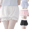 Women's Shorts Women Girls Ruffled Bloomers Japanese Cute Cosplay Pumpkin Pants Panties Drop