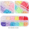 Nail Art Décorations Multi-taille Strass 3D Cristal AB Transparent DIY Multicolor Rivet RhinestonesNail