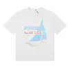 Edition High 2023 Summer Rhude Yacht Club Печать мужская футболка с коротким рукавом.