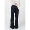 Männer Jeans 2023 Männer Offene Linie Slim Fit Denim Ausgestellte Hosen Männliche Koreanische Streetwear Fashion Vintage Casual Hosen