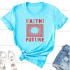 Womens TShirt Faith In The Future Tour Merch Tshirt Women Fans Short Sleeve O Neck T Shirts Oversize Print Harajuku Streetwear 230323