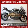 Мотоциклетные обтекатели для истребителя Ducati Street Panigale V 4 V4 S R V4S V4R 18-22 Bodywork 41NO.33 V4-S V4-R 18 19 20 V-4S V-4R 2018 2019 2020.