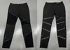 Pants Rosegal Plus Size Gothic Skinny Leggings Black Mesh Panel Studs Byxor Nitar Pu Leather Pull On Mujer 4xl