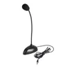 Microphones Mini Microphone 3.5mm Plug- Flexible Stand With On/Off Switch Long Gooseneck Mic