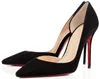 Designer-Heels mit rotem Absatz, Abendschuhe, Pumps, mit Nieten besetzte High Heels, Damenschuhe, Luxus-High Heels, 6 cm, 8 cm, 10 cm, 12 cm, Premium-Sohle-Schuhe