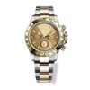 Paul newman mens montres montre de designer de haute qualité pour les femmes tous les cadrans fonctionnent solide bracelet en acier inoxydable montre de luxe mouvement montre étanche SB038 C23