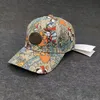 Новый дизайнерский дизайнерский дизайнерский бейсбол Mens Mens Woman Brand Brand Tiger Head Hats пчелы