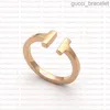 Love Ring Men's Ring Luxury Jewelry Titanium Yellow Gold Silver Rose Size 6/7/8/9 Non-allergic Rings Designer Women's JewelryP8I1