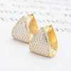 Backs Earrings Deluxe High-end Cubic Zirconia For Bridal Jewelry Gifts At Women's/girls'wedding Parties ER-313