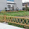 Fencing Simulation of bamboo joint railing in fenced garden scenic area Outdoor courtyard fence