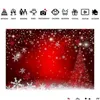 Party Decoration Christmas Backdrop Birthday Pography Background For Po Studio Pophone Red Children Drop Delivery Home Garden Festiv Dhhl5