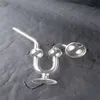 Hookahs Uma panela de Bongos por atacado de cobra Bongs Burner de óleo Tubos de água Plantas de óleo de tubo de vidro fumando,