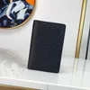Classic quality genuinel leather mens wallet with box luxurys designers wallet womens wallet purese credit card holder passpo207t