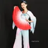 120pcs Party Supplies left and right hand fans Arrival Chinese Dance Fan Silk Weil 4 Colors Available For White fans bone Wedding Party Favor LT335