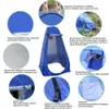 Tents and Shelters Portable Outdoor Camping Tent Shower Tent Simple Bath Cover Changing Fitting Room Tent Mobile Toilet Fishing Pography Tent 230324