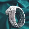 Bracelet en or large élan pour femmes Bracelet à double serpent haut de gamme Bracelet Bracelet Bangle Unisexe Bracelet Bijoux Bijoux Mentiers Bijoux Jewlery Party Gifts Accessoires