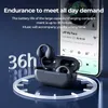 Cell Phone Earphones Bone Conduction Bluetooth 53 Earring Wireless Headphones Waterproof Headset TWS Sports Earbuds Ear Hook With Mic 230324