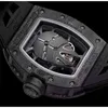 Armbandsurklockor multifunktion Superclone Richardmill Designer Luxury Mens Mechanics Watch Wristwatches RM052 Animation Lägger till Thriller BL