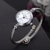 Wristwatches Luxury Women Small Gold Watches Stainless Steel Ladies Quartz Wristwatch Brand Casual Bangle Bracelet Clock