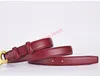 Designer belts Fashion belt Quality Box Designer Men's or Women's belts 2.5CM Genuine Cowhide 4 Color Optional High Quality