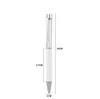 Sublimationskugelschreiber Blanko Wärmeübertragung Weißes Zinklegierungsmaterial Kundenspezifischer Stift Schulbürobedarf SN4112