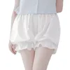 Women's Shorts Women Girls Ruffled Bloomers Japanese Cute Cosplay Pumpkin Pants Panties Drop
