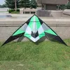 Akcesoria latawców Profesjonalne sporty na świeżym powietrzu 1,8 m Delta Dual Line Stunt Wind Kite / Power Kites Dobre latanie z uchwytem i linią 230324