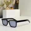 Oryginalne wysokiej jakości designerskie okulary przeciwsłoneczne SPR 06WS męskie znane czarno-białe grube linie klasyczne retro luksusowa marka okulary projektowanie mody kobiety luksusowe odcienie