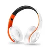 Ушники сотового телефона красочные музыкальные беспроводные стерео наушники Bluetooth с микрофоном поддержки TF Card вызовы 230324
