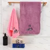 2023 Designer Bath Towel Set Coral Velvet Fashion Towels Face Towels Luxury Unisex Absorbent Men Womens Wash Cloths Letters Towel