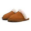 designer wol Pantoffels winter Booties dia's sneeuw Mocassins Scuffs Pluche Rubber Indoor klassieke antislip heren dames sport sneakers trainers Schoen