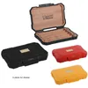 Portable Cedar Wood Cigar Humidor Case W/ Humidifier 5 Slots Travel Cigar Storage Box Smoking Accessories