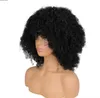 Women's wigs sell well, fashionable, explosive, small curls, short curls, black wigs, headgear, small curls230323