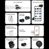 Écouteurs de téléphones portables Premiere 1more Comfobuds Mini Bluetooth 40db ACTIVE ACCULLATION ANNULLAGE CÉCHONNEMENTS WIRESS 4 MIC DNN TWS 230324