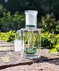 3 -calowy szklany łapacz popiołu 14 mm 4590 stopni Mini Hookah Glash Bong Catchers Gruby Pyrex Clear Bubbler Ashcatcher Green