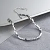 Charm Bracelets Fashion Square Bead Bangle for Women Girls Biżuteria SL124